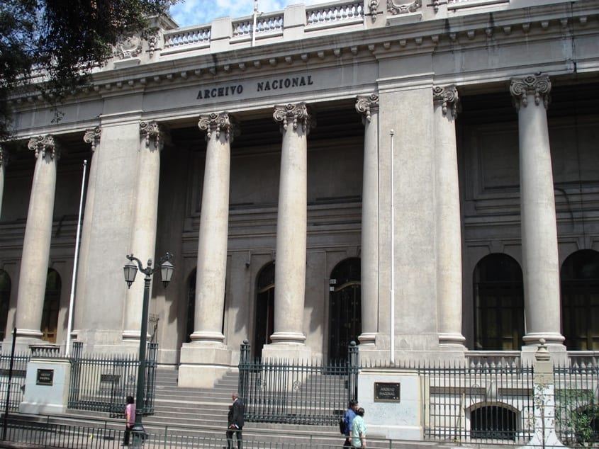 National archives of Chile