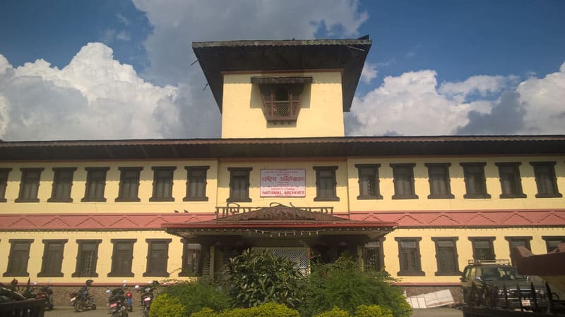 National archives of Nepal