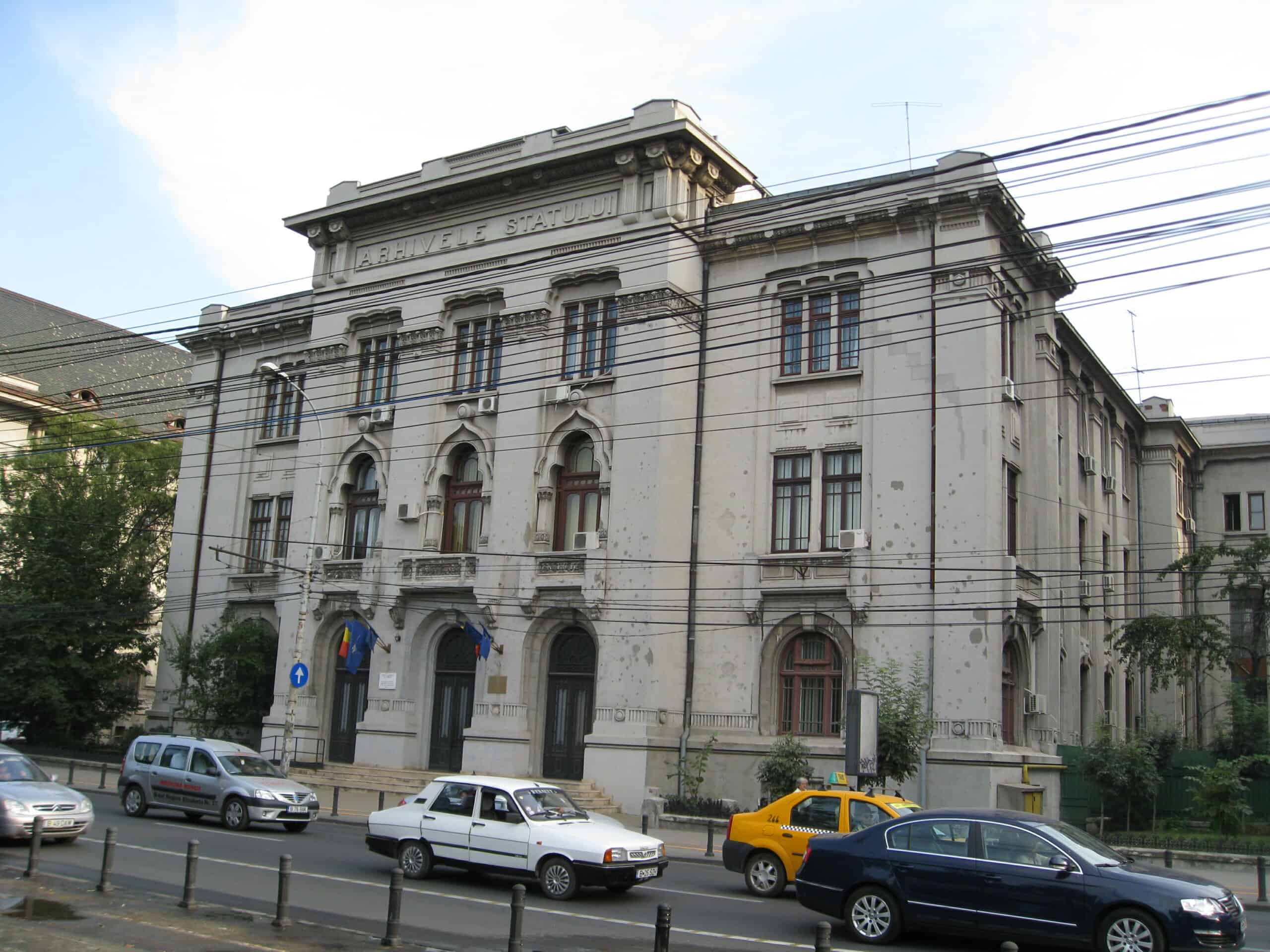 National archives of Romania