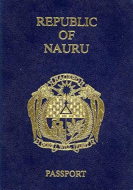 Passport of Nauru