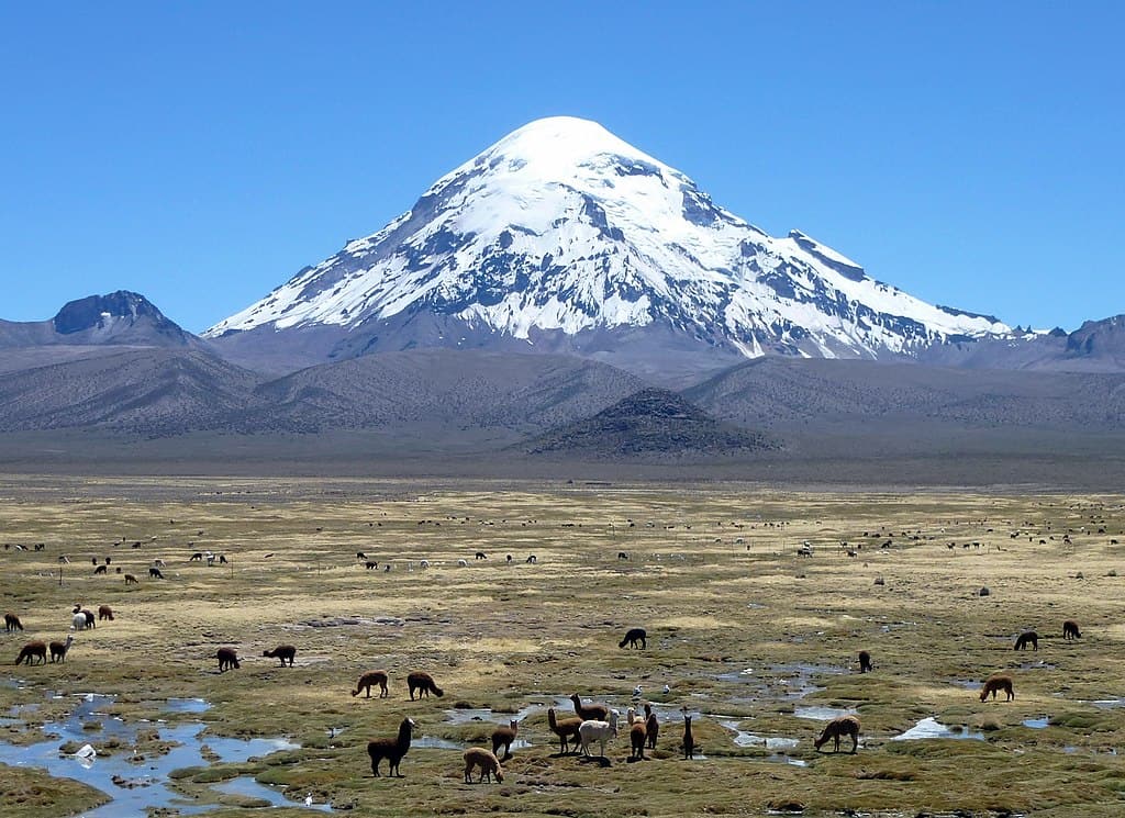 Highest peak of Bolivia