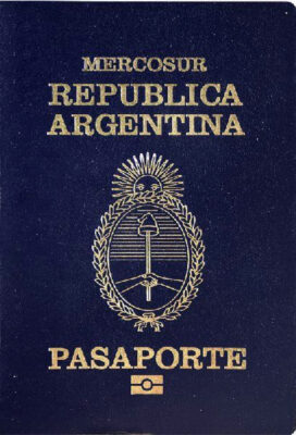 Passport of Argentina