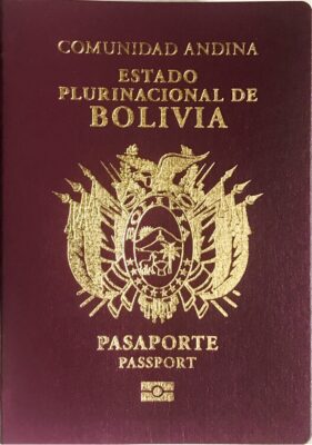 Passport of Bolivia