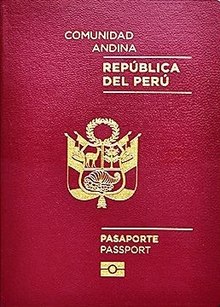 Passport of Peru