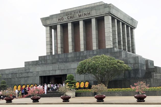 National mausoleum of Vietnam - President Ho Chi Minh Mausoleum