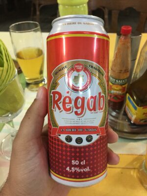 National drink of Gabon - Regab