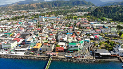 Roseau: Capital city of Dominica