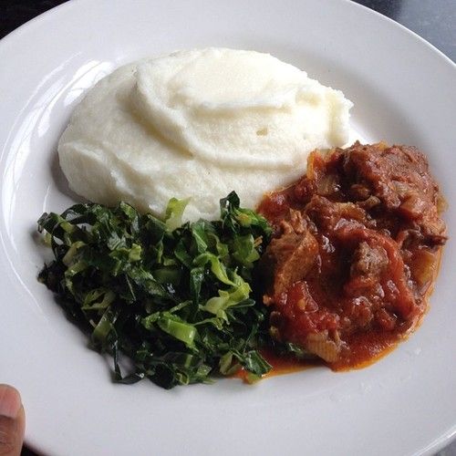 National Dish of Zimbabwe - Sadza