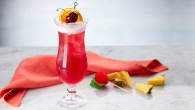 National drink of Singapore - Singapore Sling cocktail