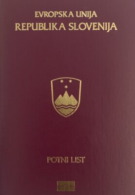 Passport of Slovenia