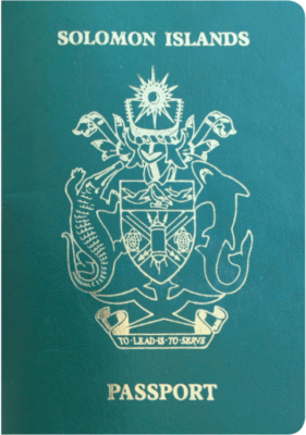 Passport of Solomon Islands