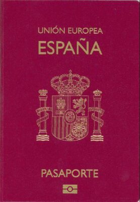 Passport of Spain