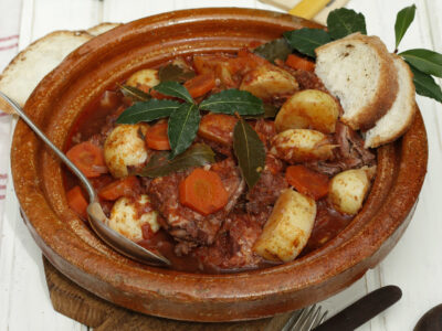 National Dish of Malta - Stuffat tal-fenek—rabbit stew.