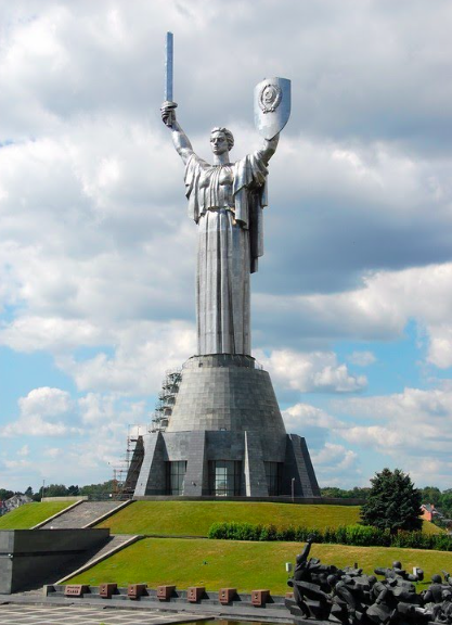 National monument of Ukraine - The Motherland Monument