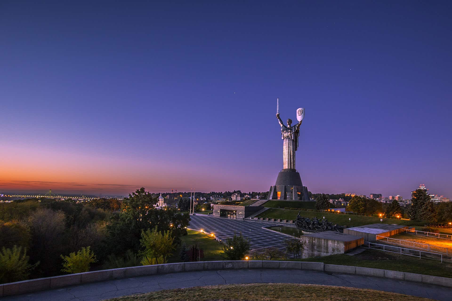 National monument of Ukraine - Motherland Monument