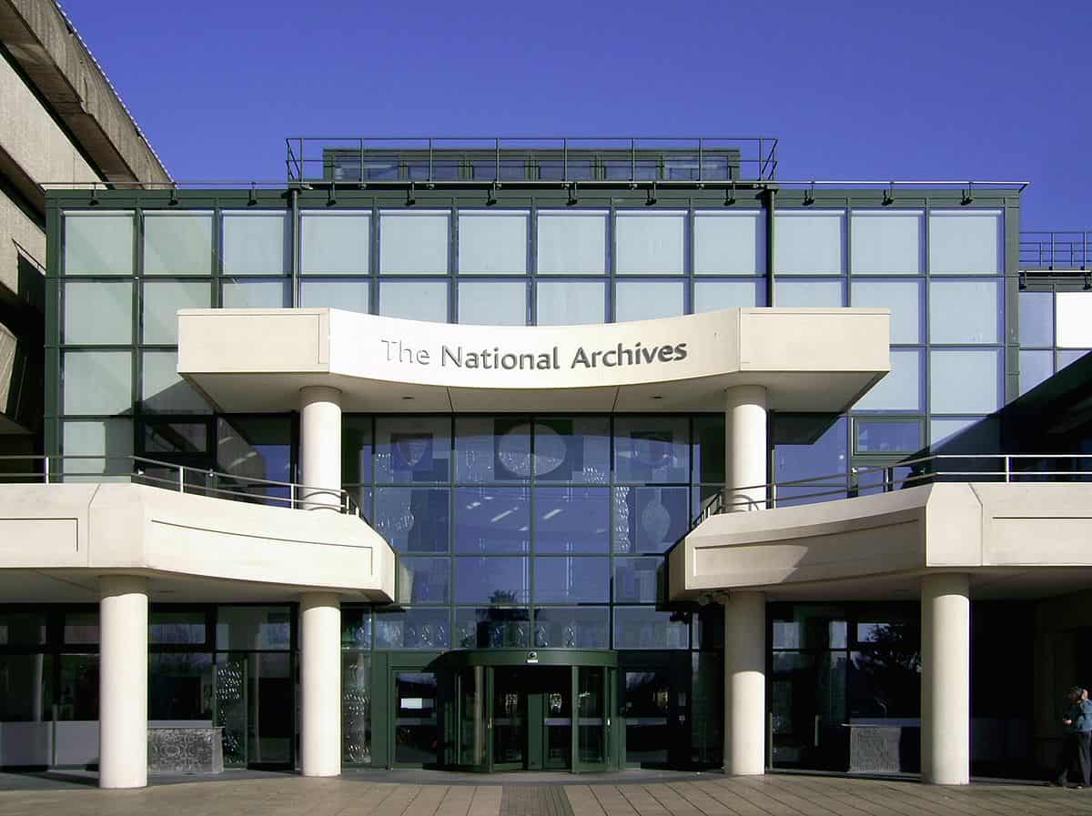 National archives of United Kingdom