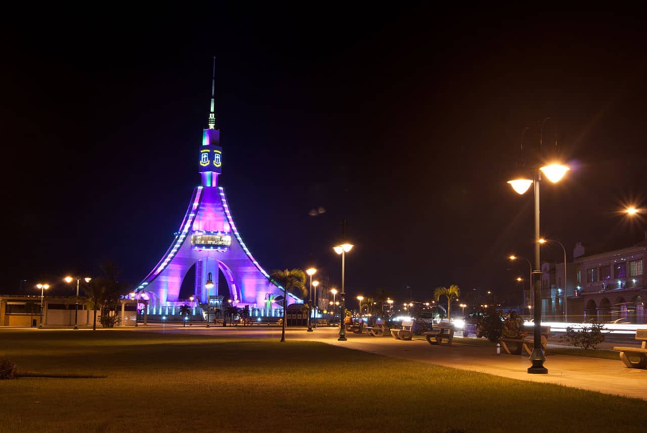 National monument of Equatorial Guinea - The Torre de la Libertad