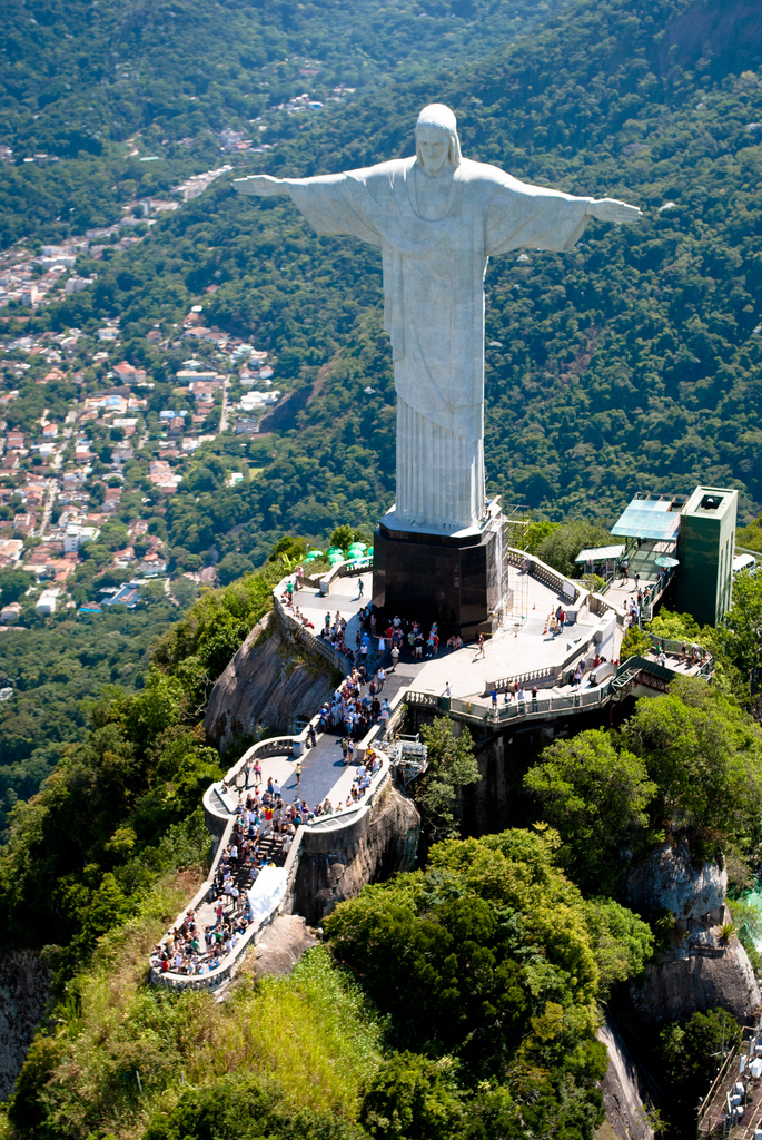 National monument of Brazil - The statue of Christ the Redeemer