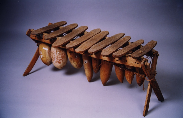 National instrument of Zambia - Timbila wooden xylophone