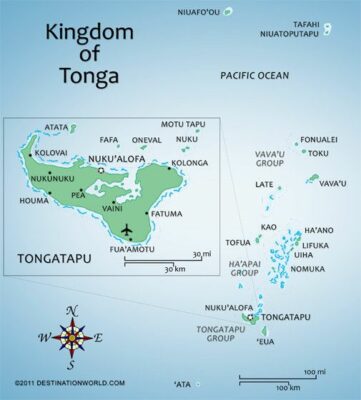 Tonga map image