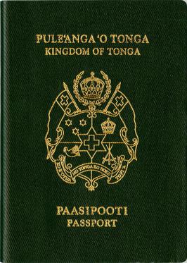 Passport of Tonga