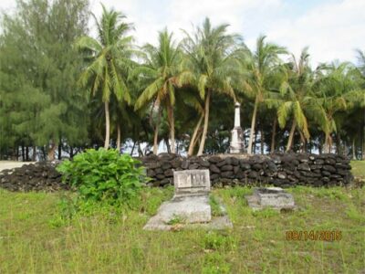 National monument of Samoa - Tui Manu'a Graves Monument