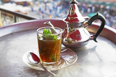 National drink of Tunisia - Mint Tea