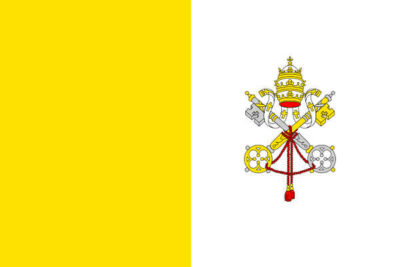 National flag of Holy See (Vatican City)