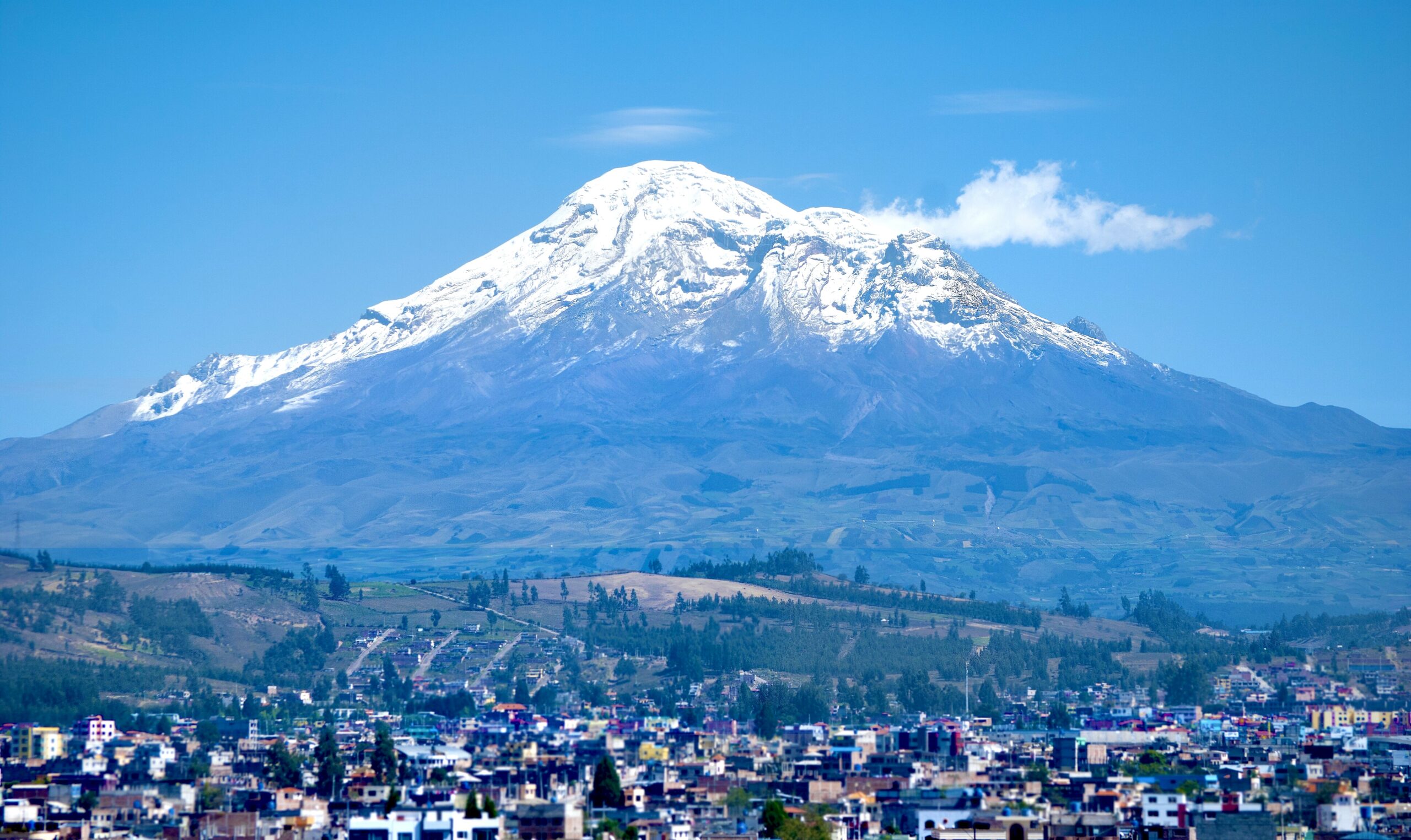 Highest peak of Ecuador