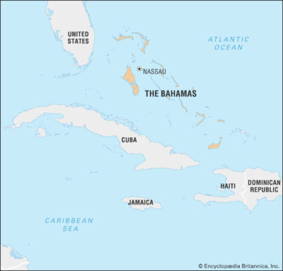 Bahamas map image