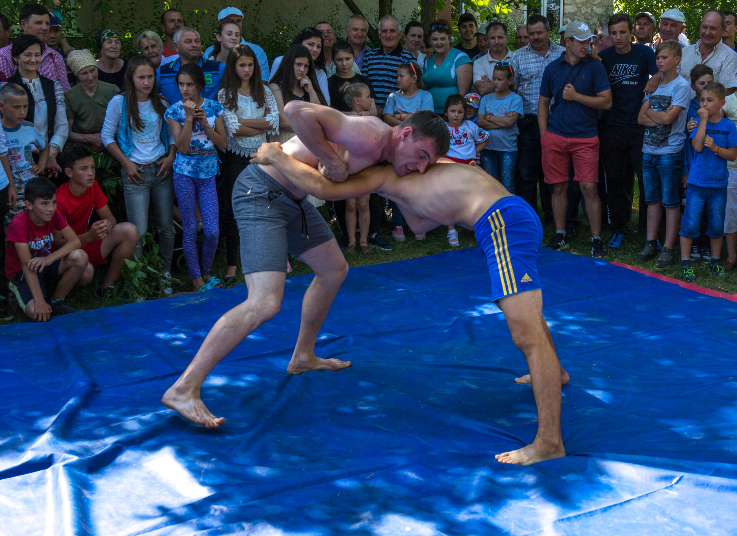 National sports of Moldova - Wrestling Trânta