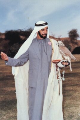 National hero of United Arab Emirates - Zayed bin Sultan Al Nahyan