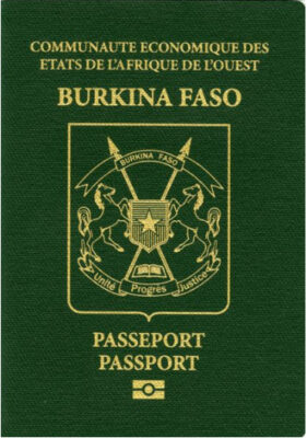 Passport of Burkina Faso