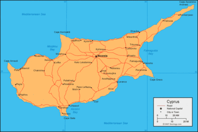 Cyprus map image
