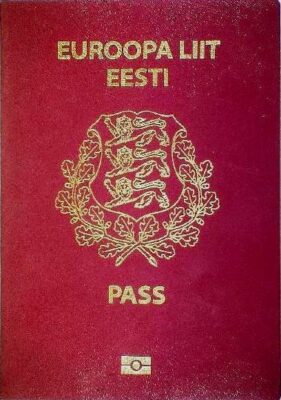 Passport of Estonia
