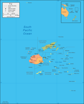 Fiji map image