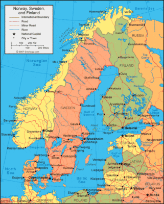 Finland map image