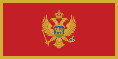 National flag of Montenegro
