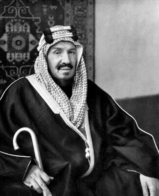 National hero of Saudi Arabia - King Abdulaziz Ibn Abdul Rahman Al Saud 
