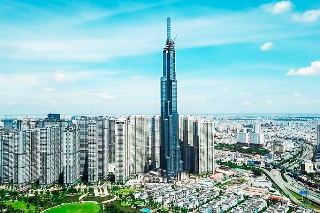 Tallest building of Vietnam - Landmark 81