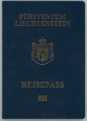 Passport of Liechtenstein