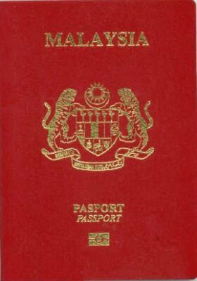 Passport of Malaysia