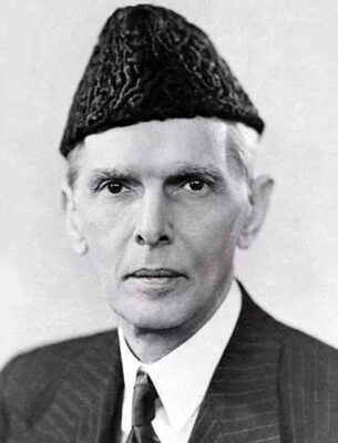 National hero of Pakistan - Muhammad Ali Jinnah