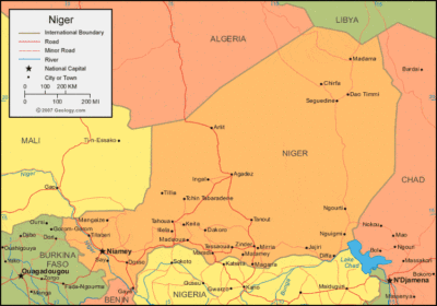 Niger map image