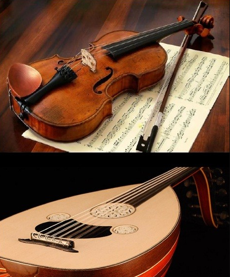 National instrument of Comoros - Oud and violin