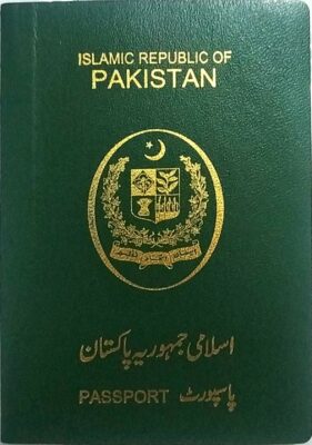 Passport of Pakistan