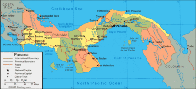 Panama map image