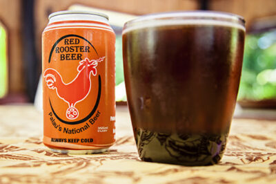 National drink of Palau - Red Rooster Beer