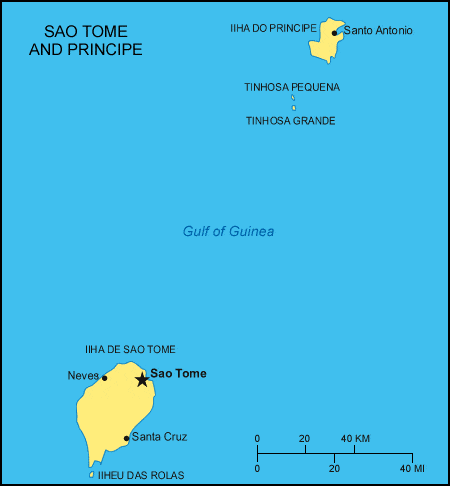 Sao Tome and Principe map image