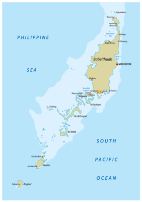Palau map image
